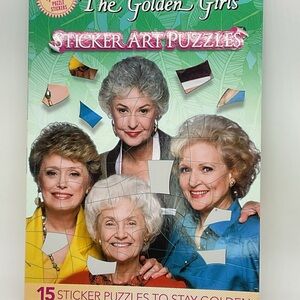 New The Golden Girls Sticker Art Puzzles